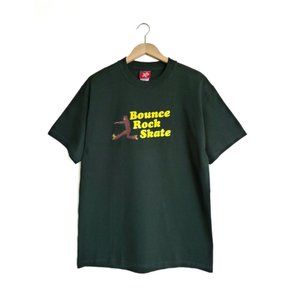 EXACT SCIENCE T Shirt, Forest Green, 80s style Graphic, Men's L, New